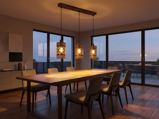 Kitchen Table Light Fixture 3-Way dining room