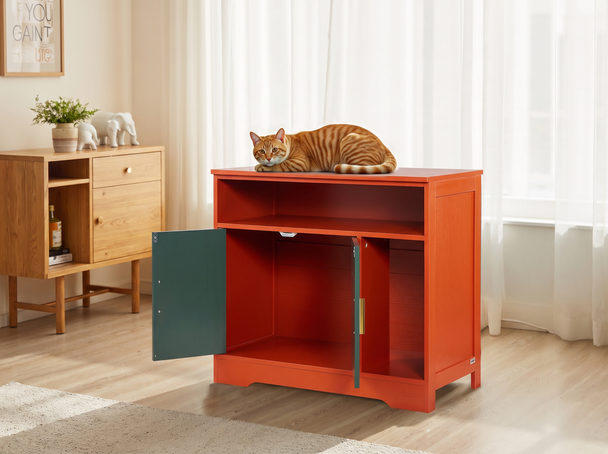 A litter box no one notices