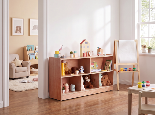 Mobile Cubby Tray Storage Cabinet - Wherever the activity is happening