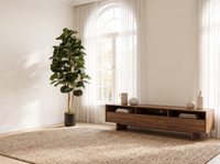 180cm Artificial Fiddle Fig Tree in a living room corner