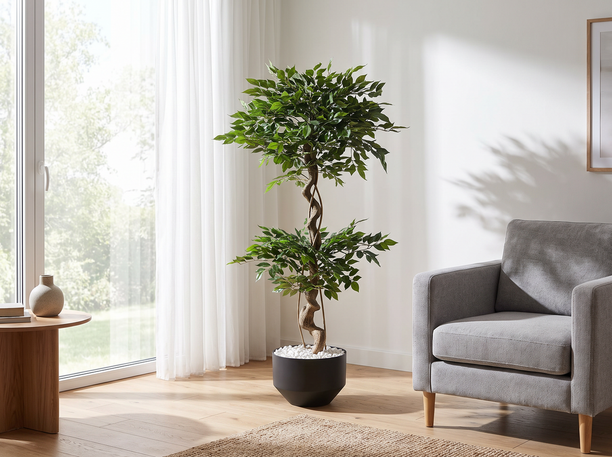Bonsai character, at floor scale